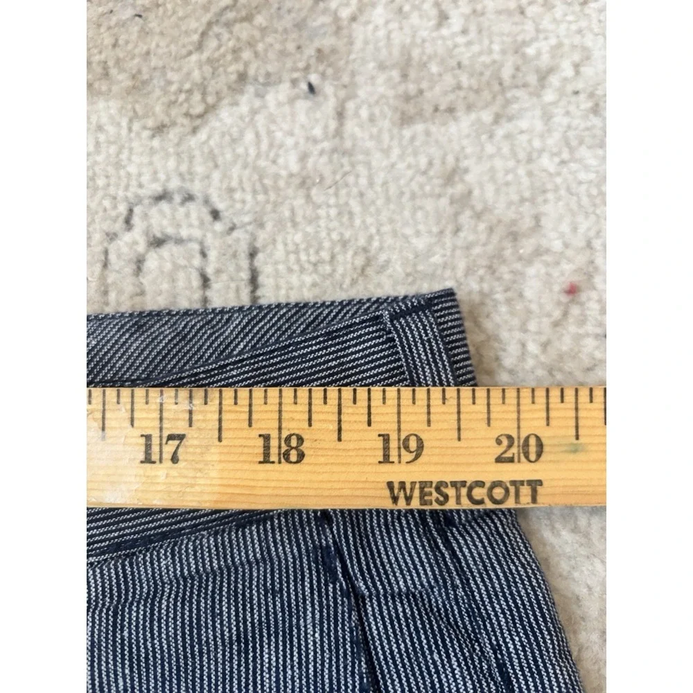Banana Republic Linen blend‎ Shorts Mens 38x9 Navy Preppy Resort Vacation